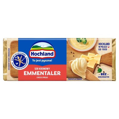 Ser kremowy topiony Emmentaler Hochland 90 g