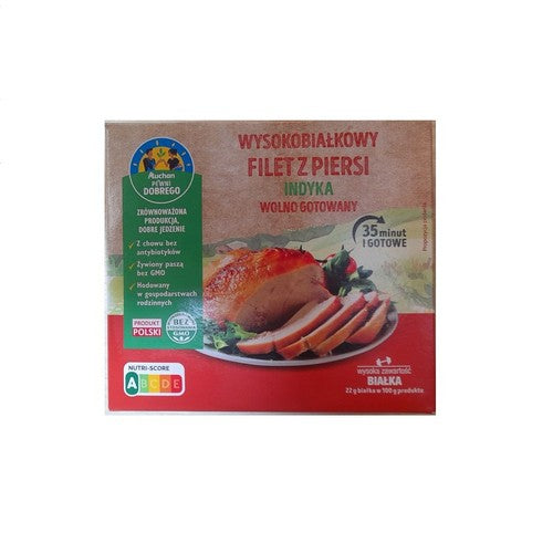 Wysokobiałkowy filet z piersi indyka Pewni Dobrego na wagę ok. 450 g