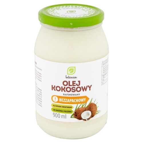 Olej kokosowy rafinowany bezzapachowy Intenson 900 ml