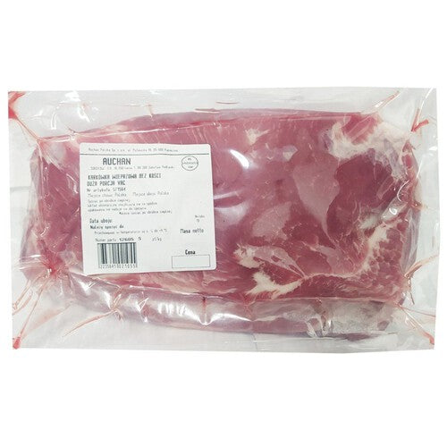 Karkówka wieprzowa bez kości duża porcja Auchan na wagę ok. 2,5 kg