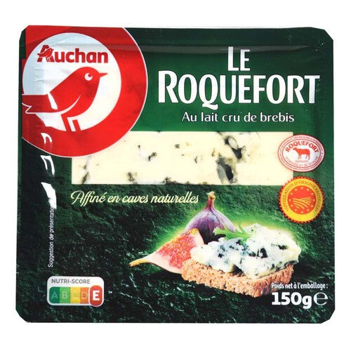 Ser pleśniowy  Roquefort Auchan 150 g