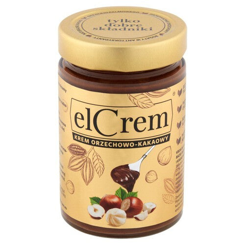 Krem orzechowo - kakaowy elCrem 350 g